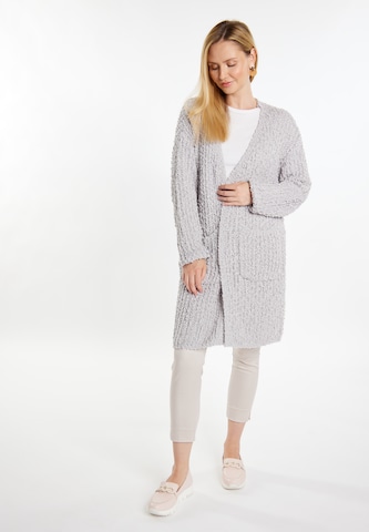 Cardigan 'Lynnea' usha WHITE LABEL en gris