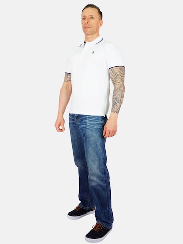 Maglietta di U.S. POLO ASSN. in bianco