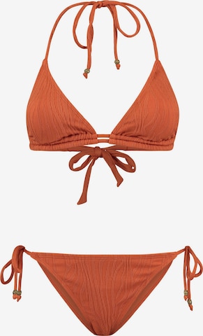 Bikini 'LIZ' Shiwi en marron : devant