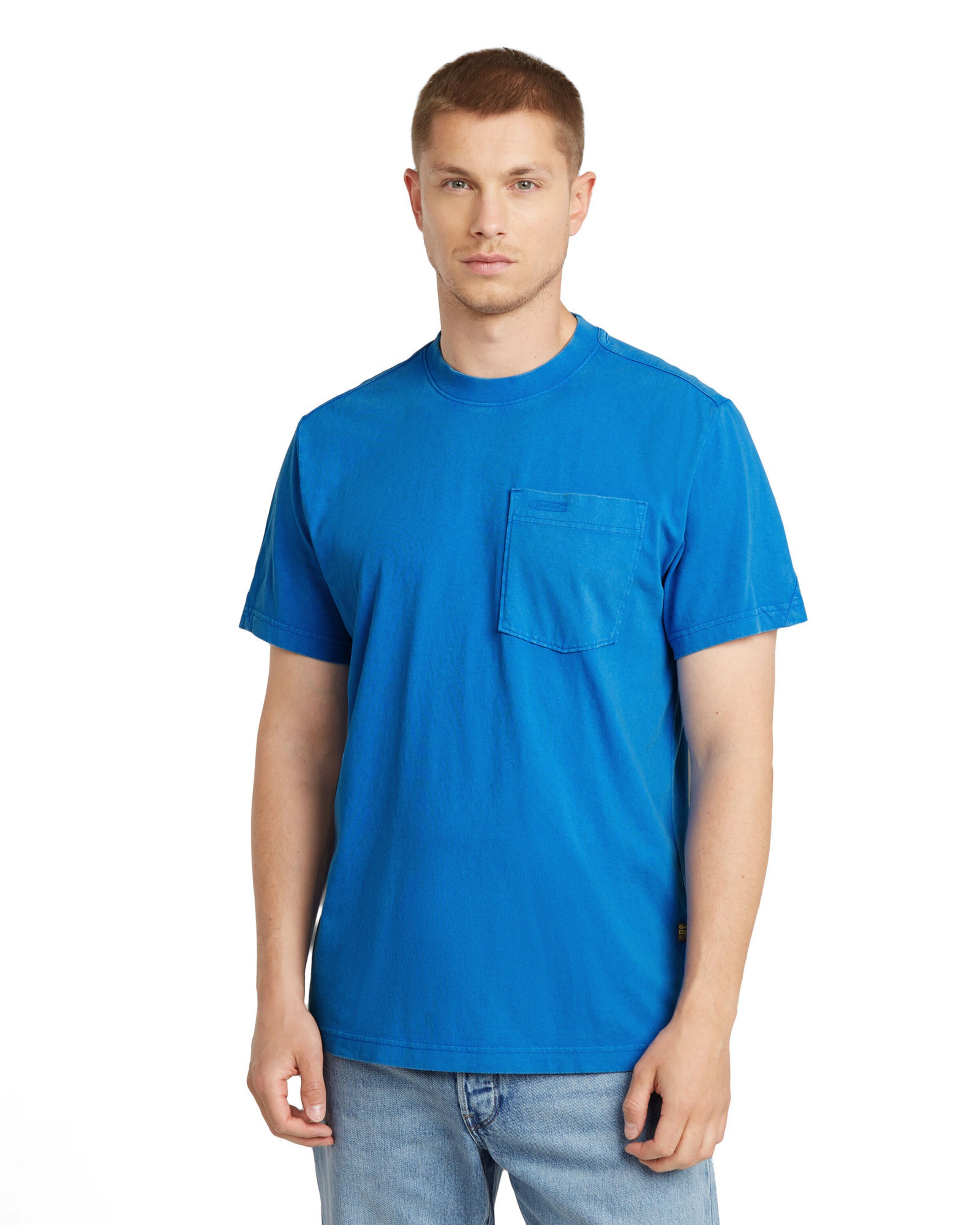 T-Shirt G-STAR en bleu : devant