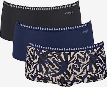 SLOGGI Boyshorts 'Go Crush' in Blue: front