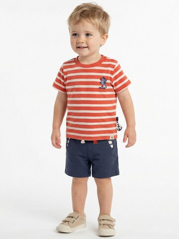 SIGIKID Shirt 'T-Shirt Ahoi Little Pirate' in Red