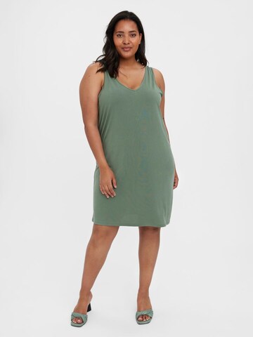 Vero Moda Curve - Vestido 'FILLI' en verde