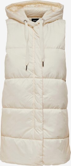 ONLY Gilet 'Asta' en blanc cassé, Vue avec produit