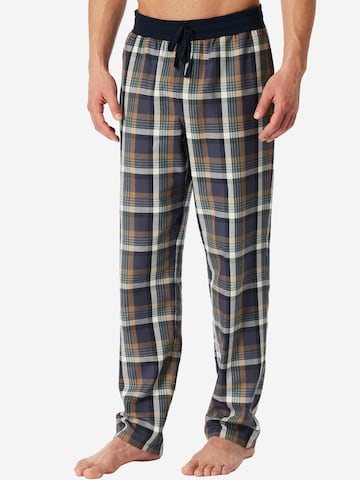 Pantalon de pyjama SCHIESSER en gris : devant
