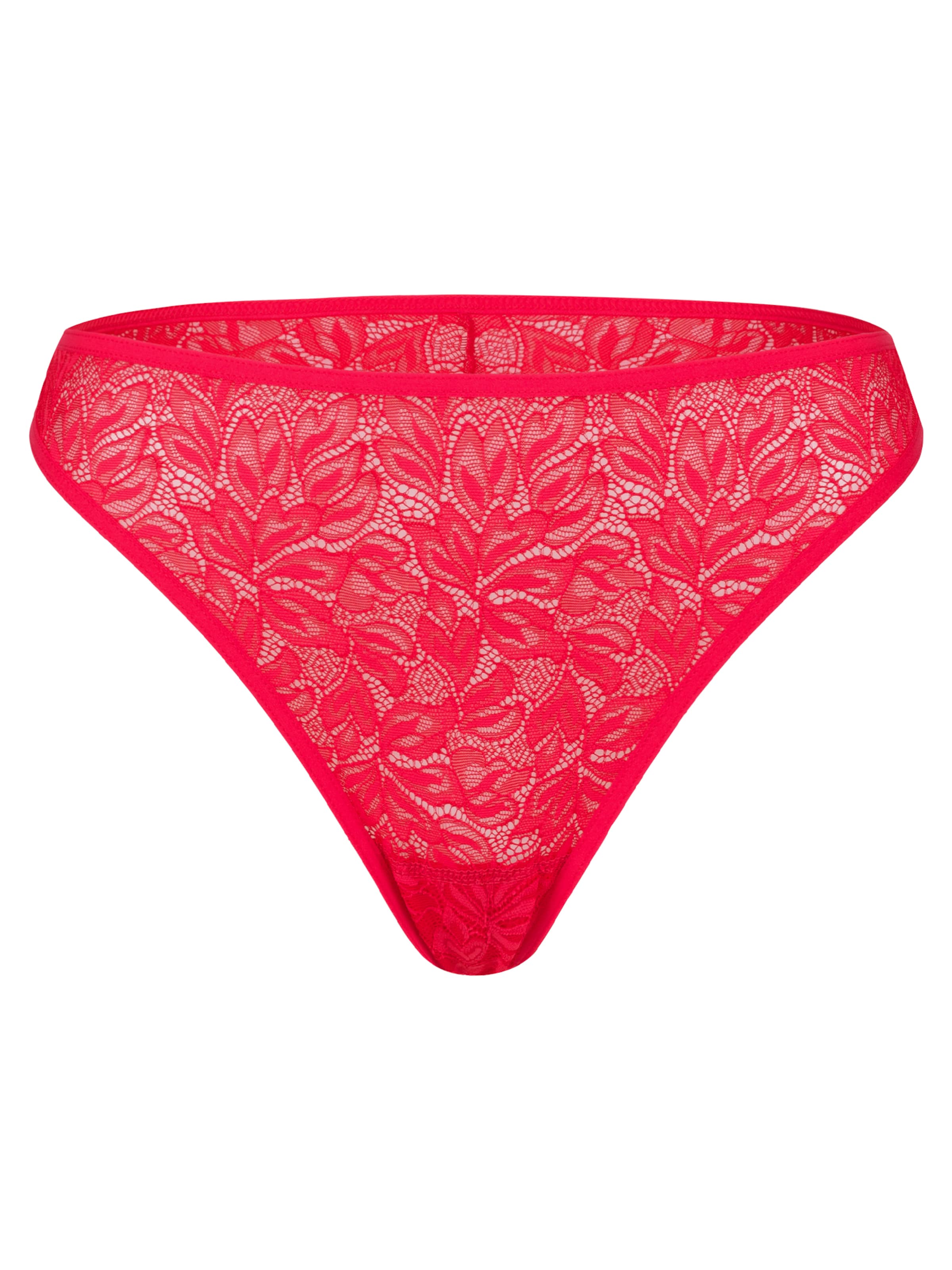 Erlich Textil String 'Dreamy' in Rot: Vorderseite