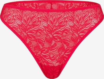 Erlich Textil String 'Dreamy' in Rot: Vorderseite