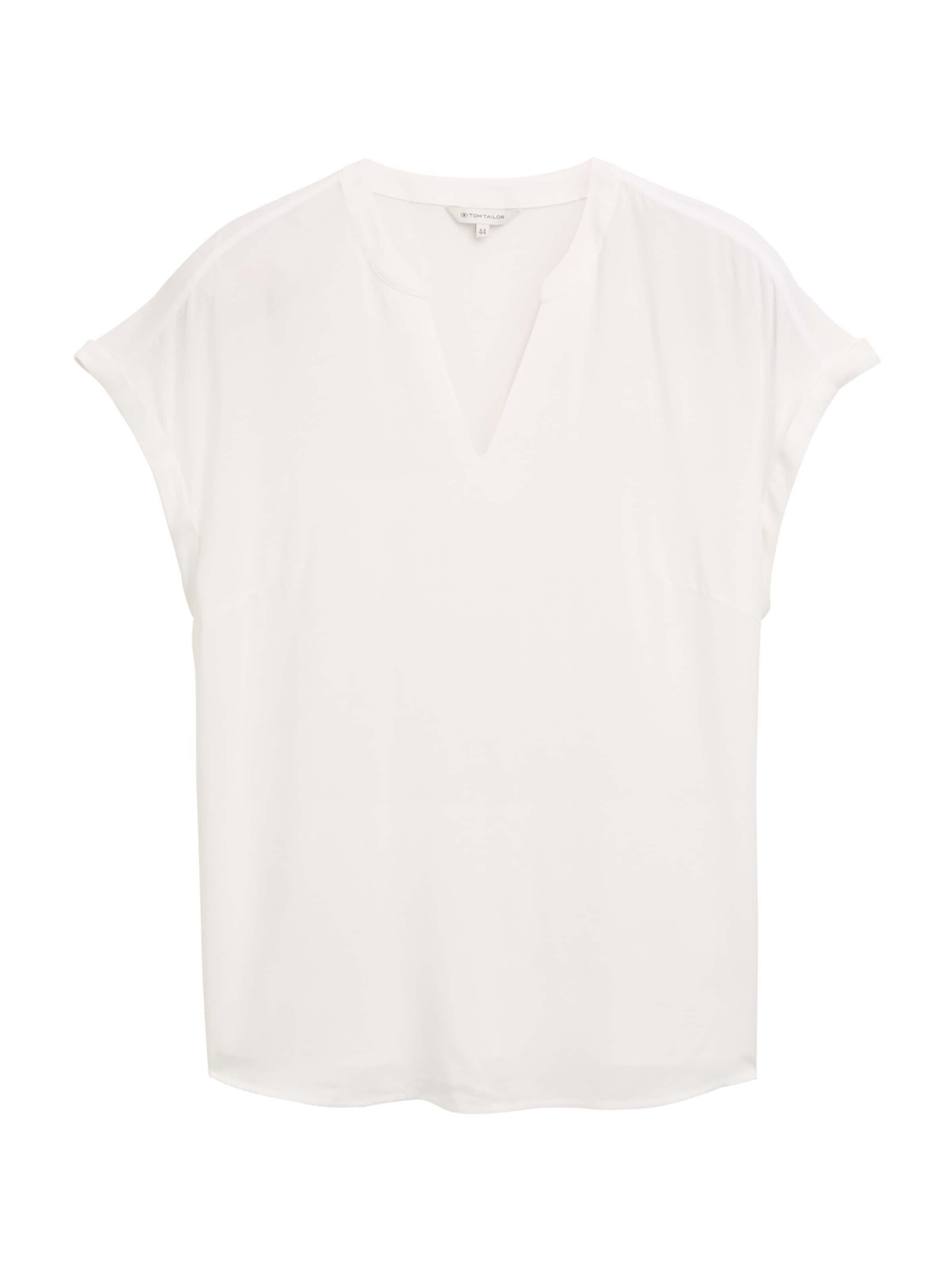 Tom Tailor Women + Blúzka - Biela: predná strana