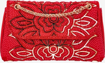 faina - Mala de ombro em vermelho: frente