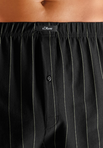 s.Oliver - Boxers em preto