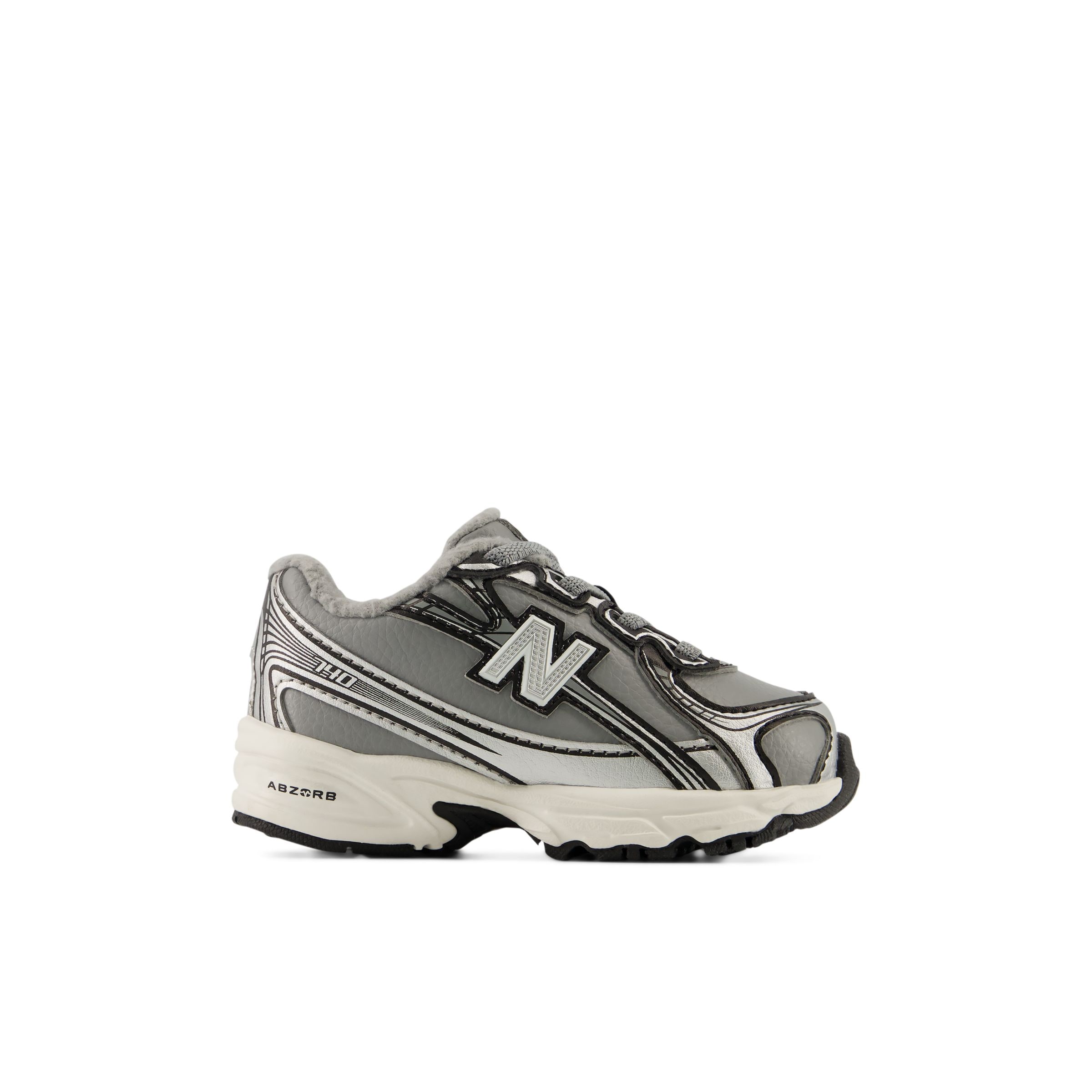 new balance Sneakers '740 Bungee Lace' in Grijs