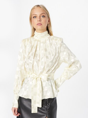 River Island Blouse in Beige: front