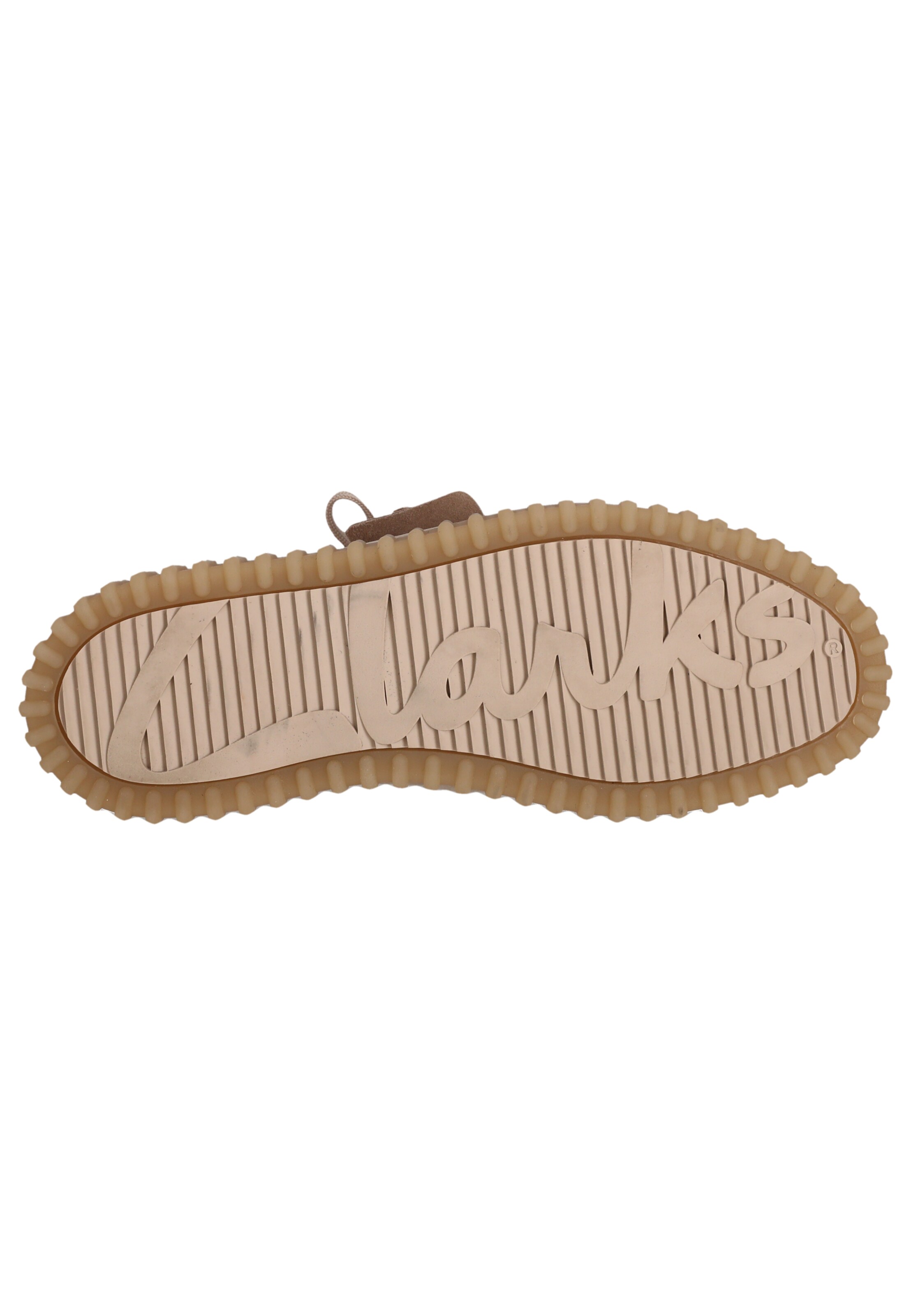 CLARKS Schnürschuh 'Torhill Moss' in Beige