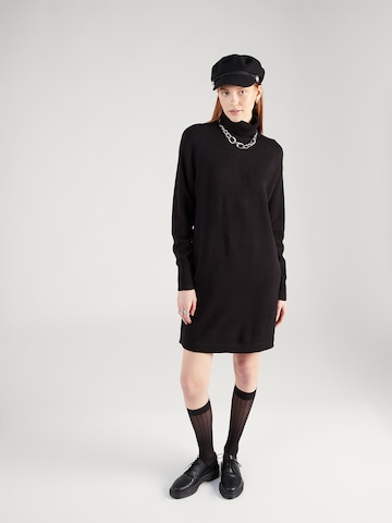 JDY Knitted dress 'MARCO' in Black
