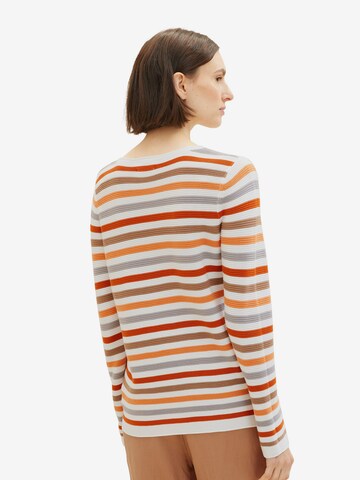 TOM TAILOR Sweater in Orange