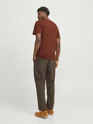 T-Shirt JACK & JONES en marron