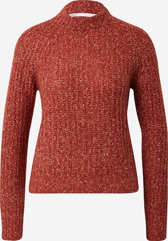 Pull-over ONLY en rouge : devant