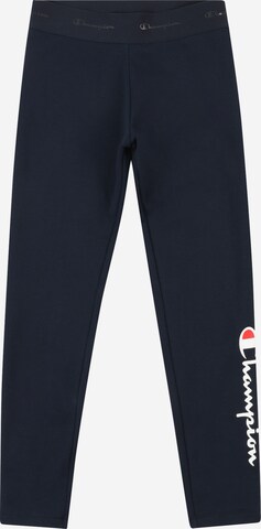 Champion Authentic Athletic Apparel Skinny Leggings 'Classic' in Blue: front