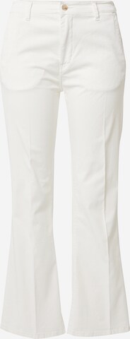 Pepe Jeans Flared Broek 'LULA' in Wit: voorkant