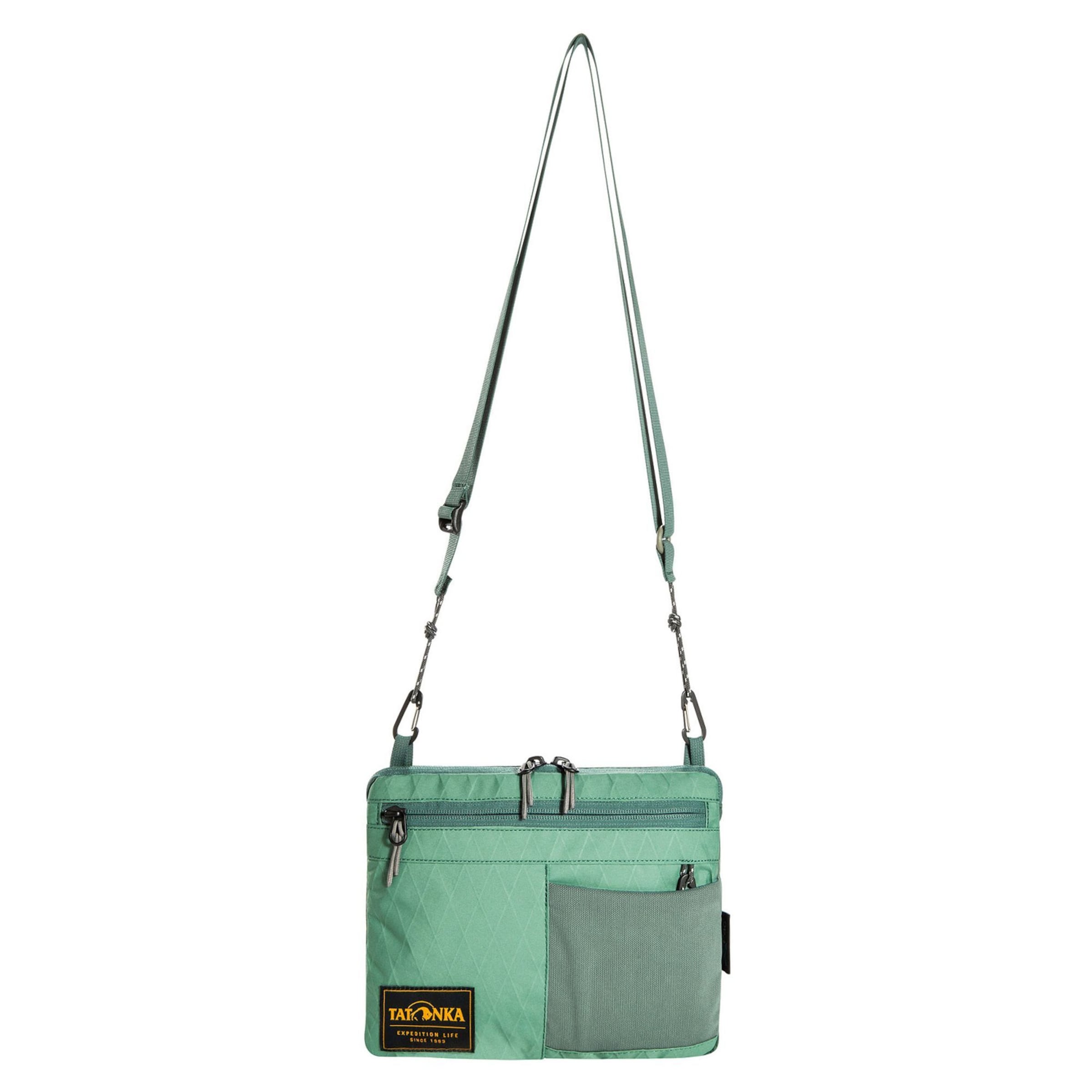 TATONKA Umhängetasche in Grün: Vorderseite