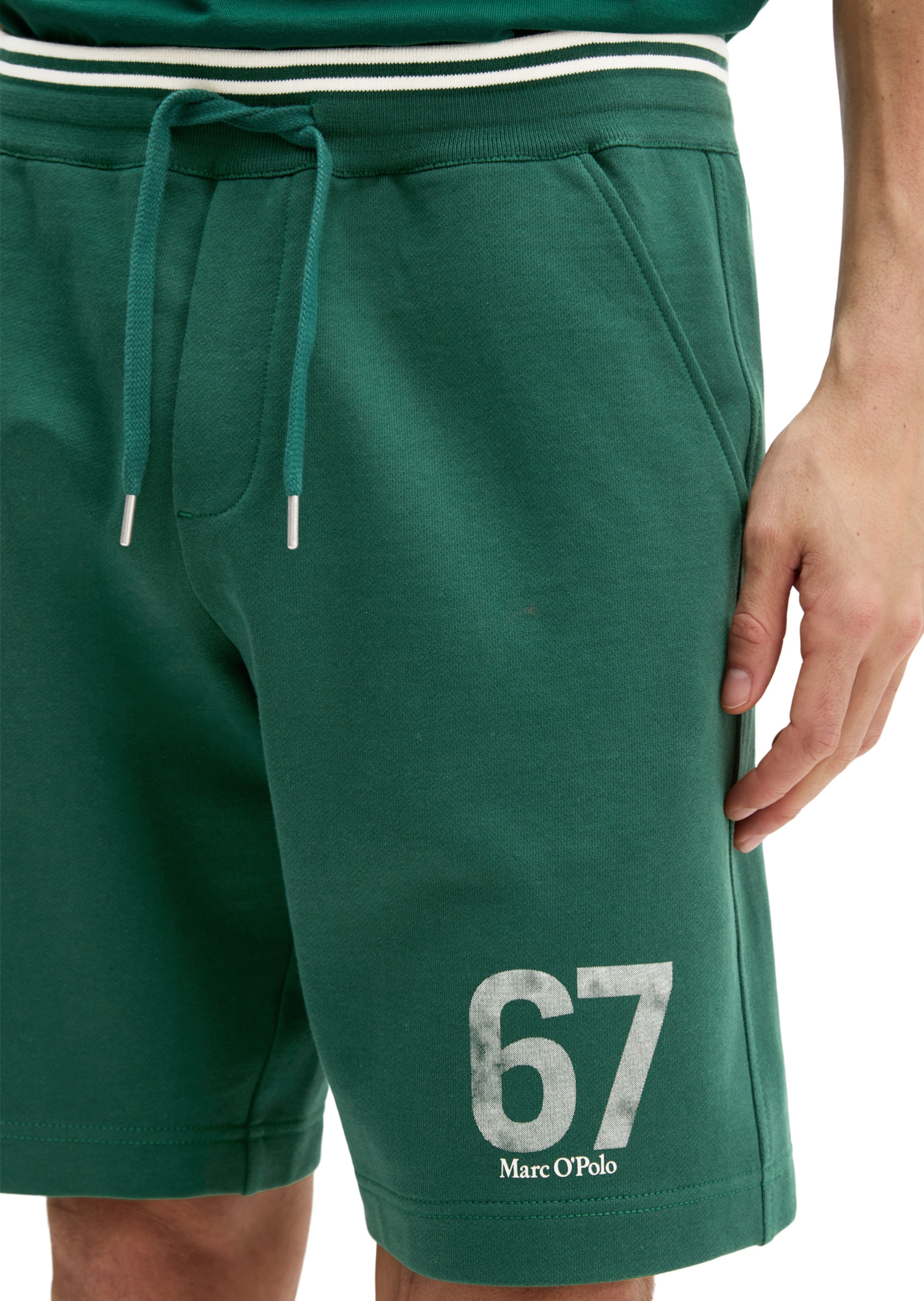 Marc O'Polo Regular Trousers in Green