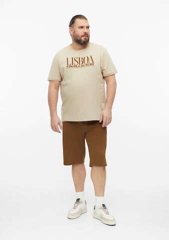 Regular Pantalon 'Detroit' s.Oliver en marron : devant