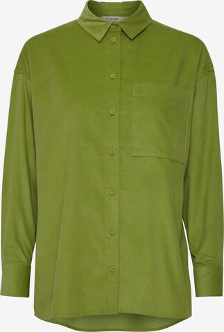 b.young Blouse 'DINIA' in Groen: voorkant