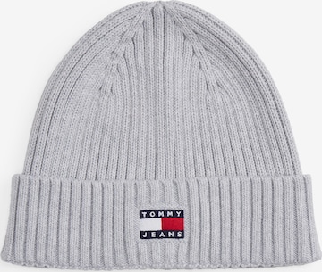 Tommy Jeans Шапка 'HERITAGE' в сиво: отпред