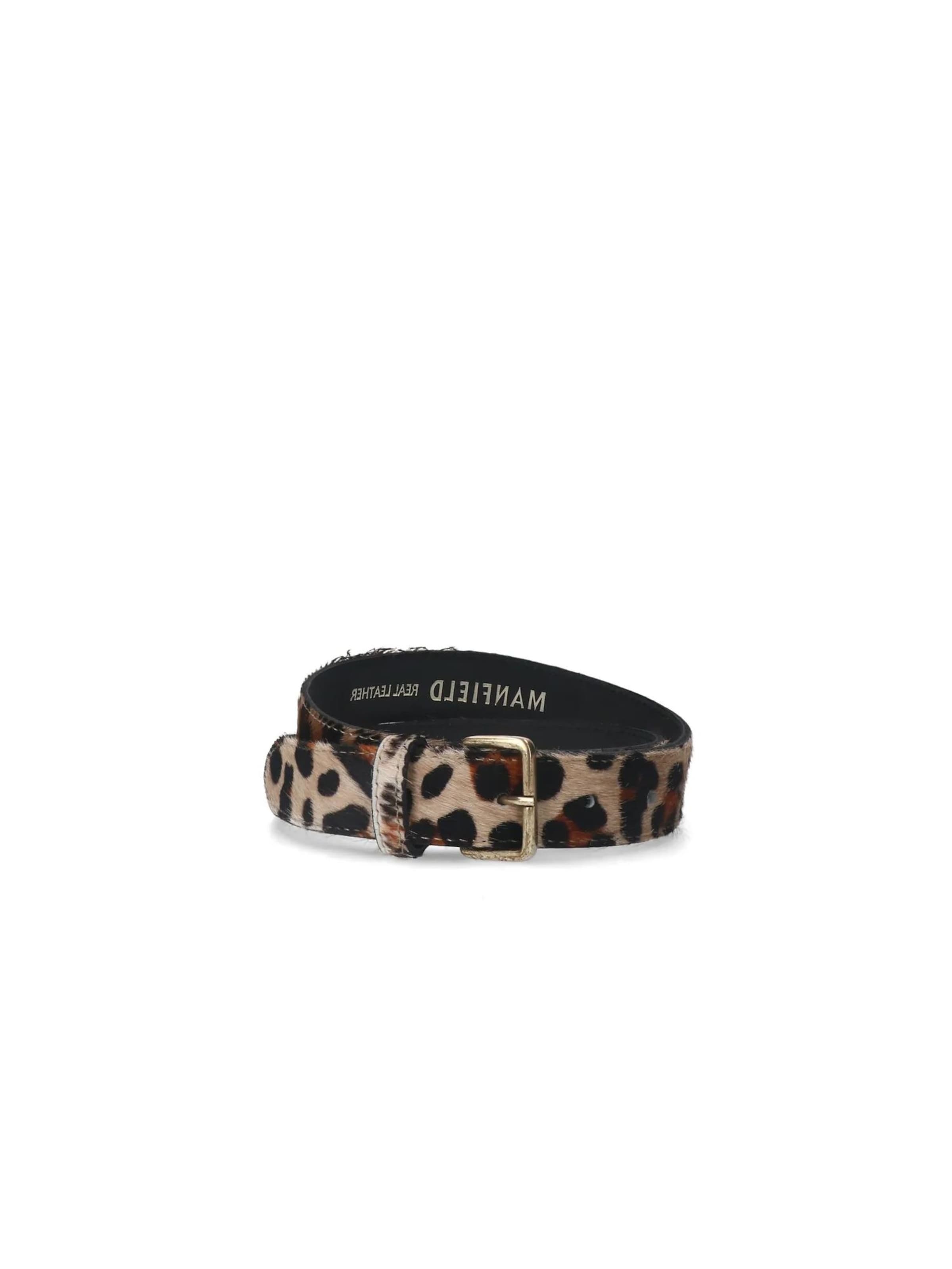 Ceinture MANFIELD en beige : devant