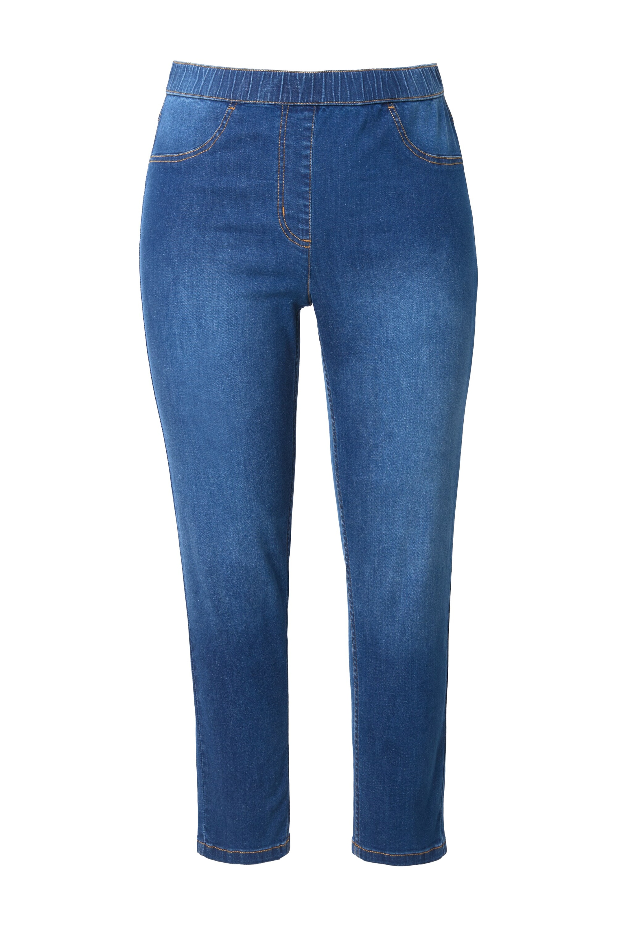 Angel of Style Skinny Jeggings in Blau: Vorderseite