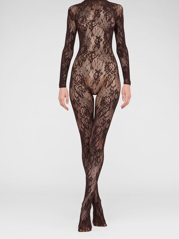 CALZEDONIA Bodysuit 'Deluxe Selection' in Brown: front