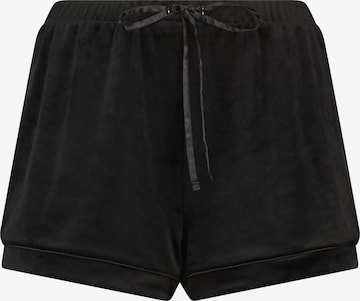 Pantalon de pyjama Hunkemöller en noir : devant