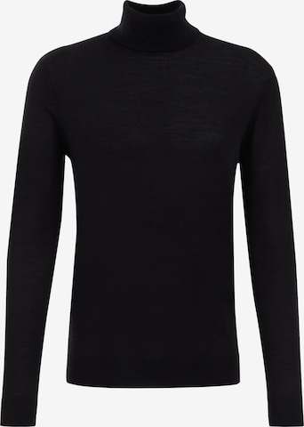 WE Fashion Свитер в Черный: спереди