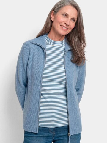 Goldner Knit cardigan in Blue: front