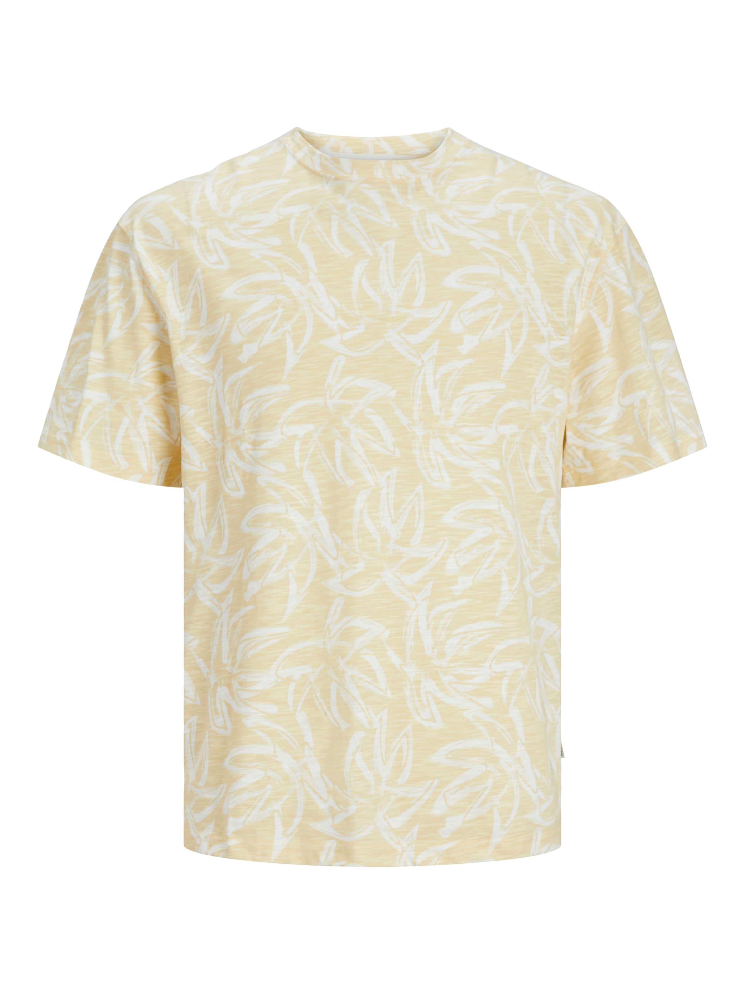 JACK & JONES T-shirt 'Lafayette' i gul: framsida