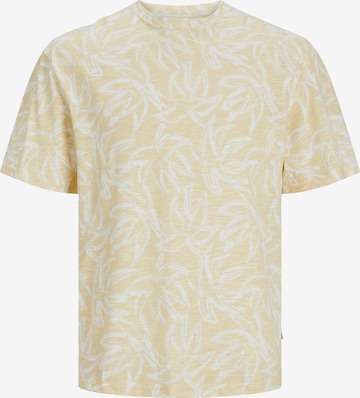 JACK & JONES Majica 'Lafayette' | rumena barva: sprednja stran