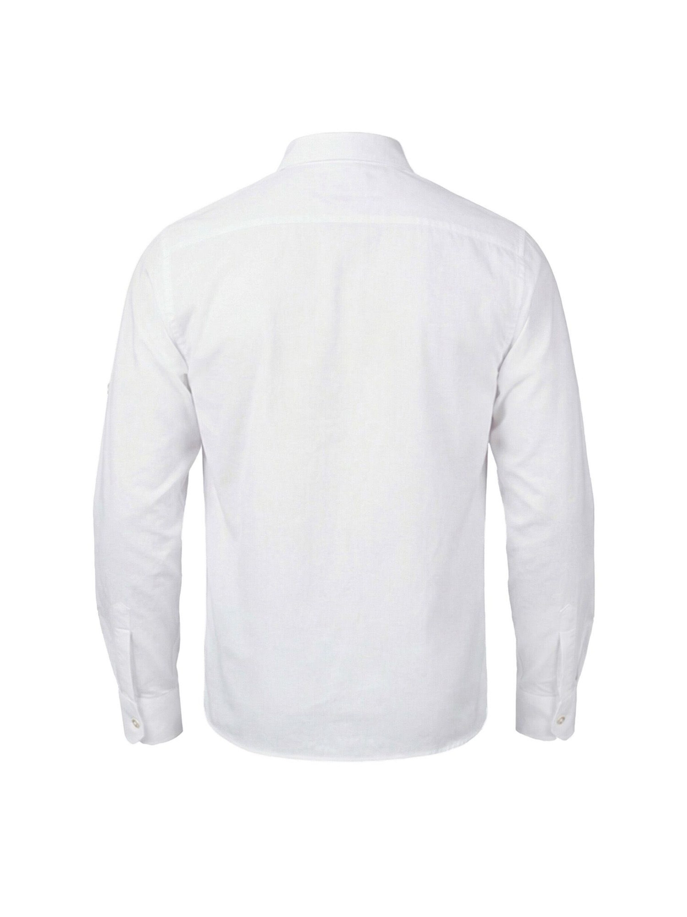 Steigenhöfer Regular Fit Trachtenhemd 'Vincent'‌‌‌‌‌‌‌‌‌ in Weiß