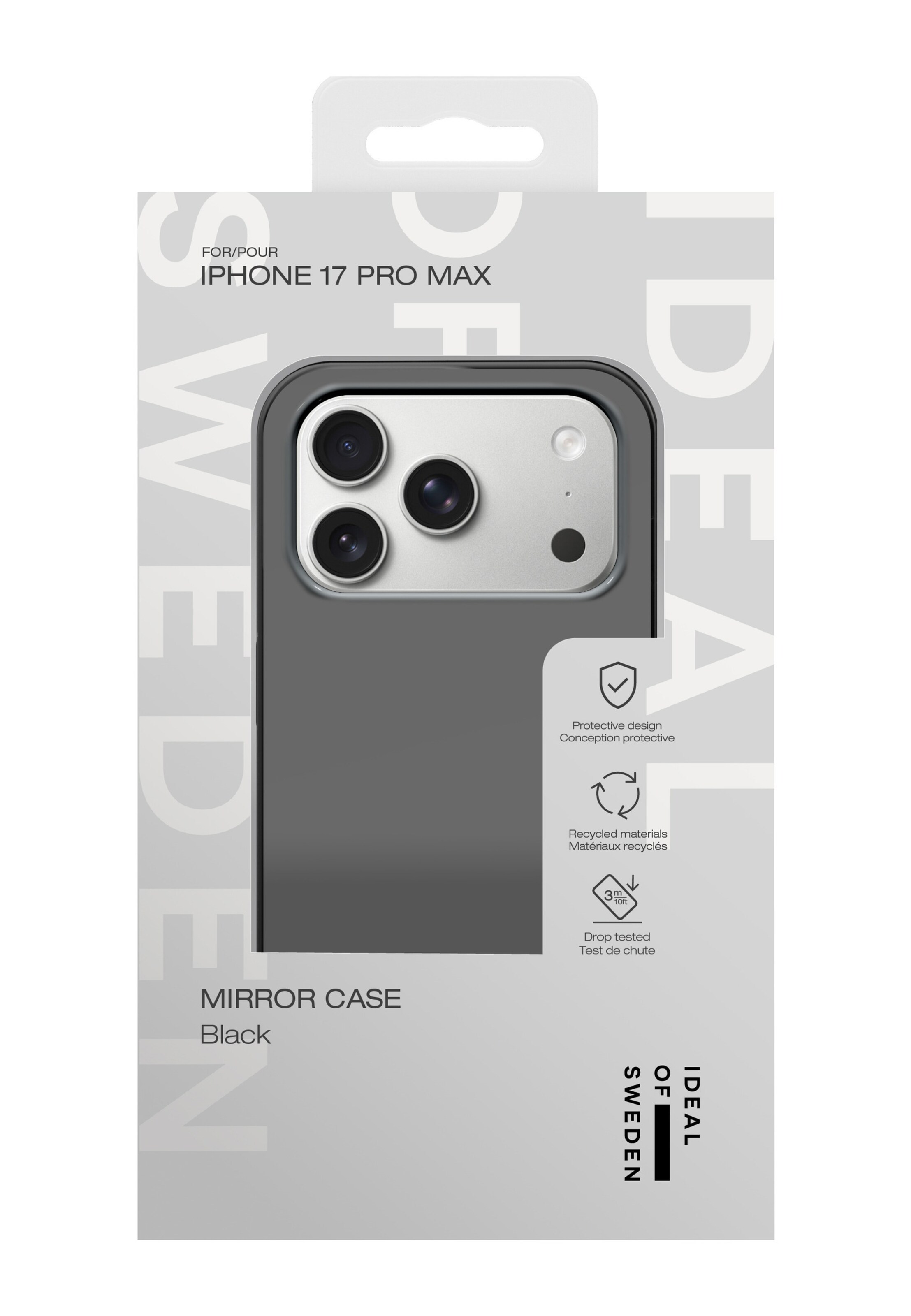 Custodia per smartphone 'iPhone 17 Pro Max' di iDeal of Sweden in nero