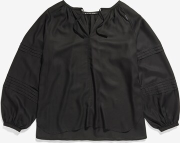 G-Star RAW Blouse in Zwart: voorkant