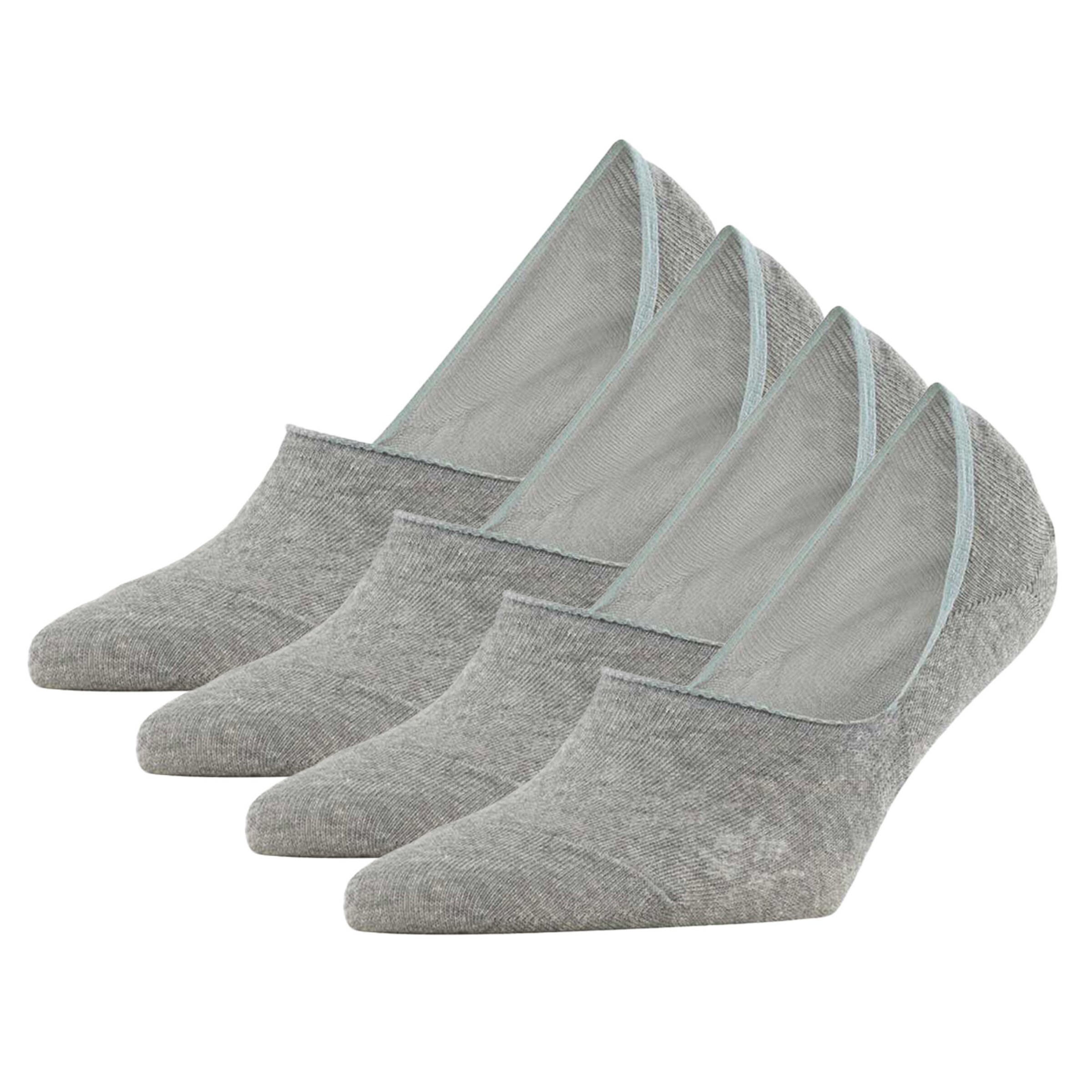 BURLINGTON Ankle socks in Grey: front