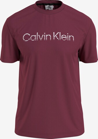 Calvin Klein Big & Tall Shirt in Red: front