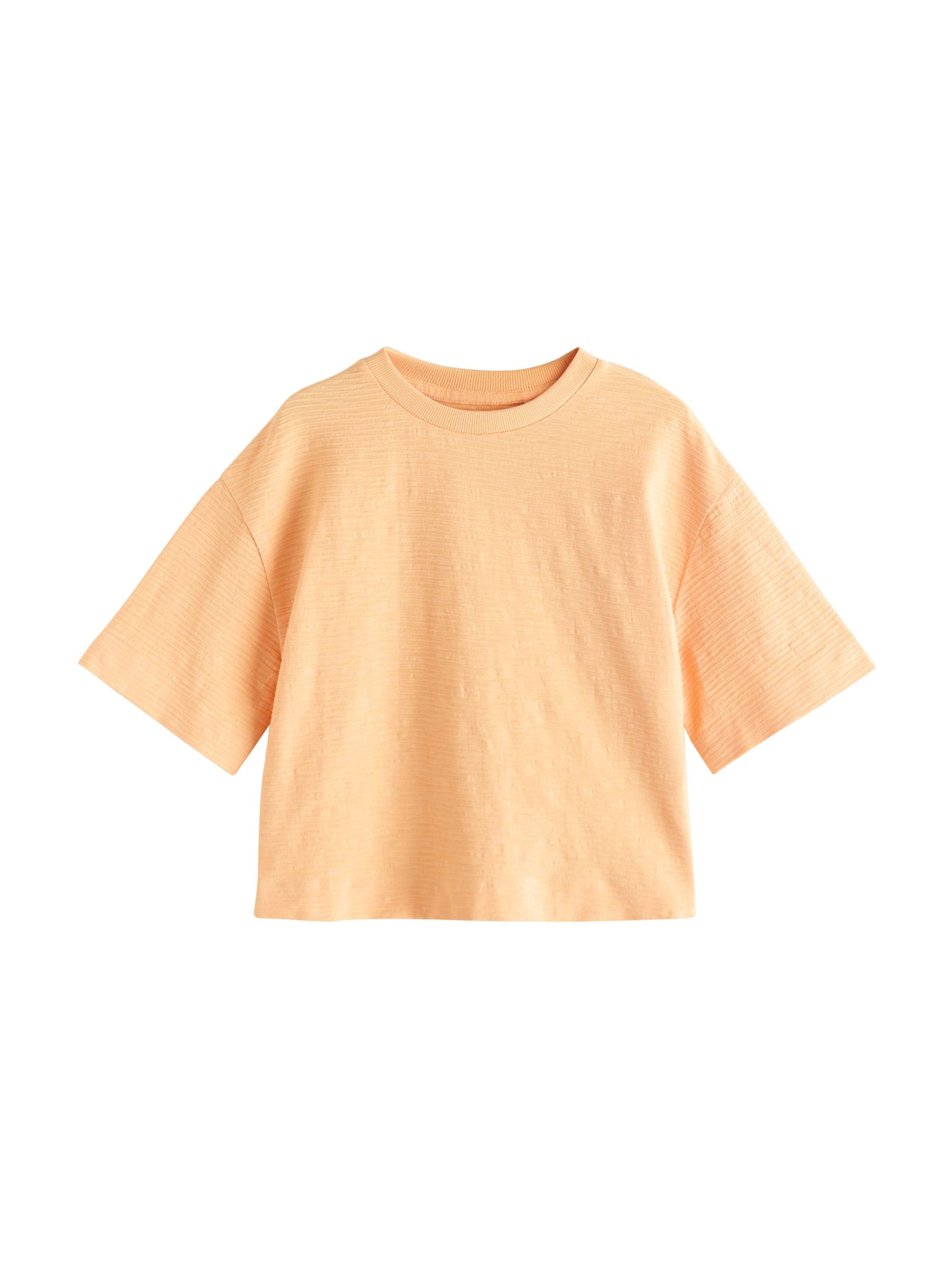 Next - Camiseta en naranja: frente