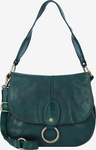 Campomaggi Shoulder Bag in Green: front