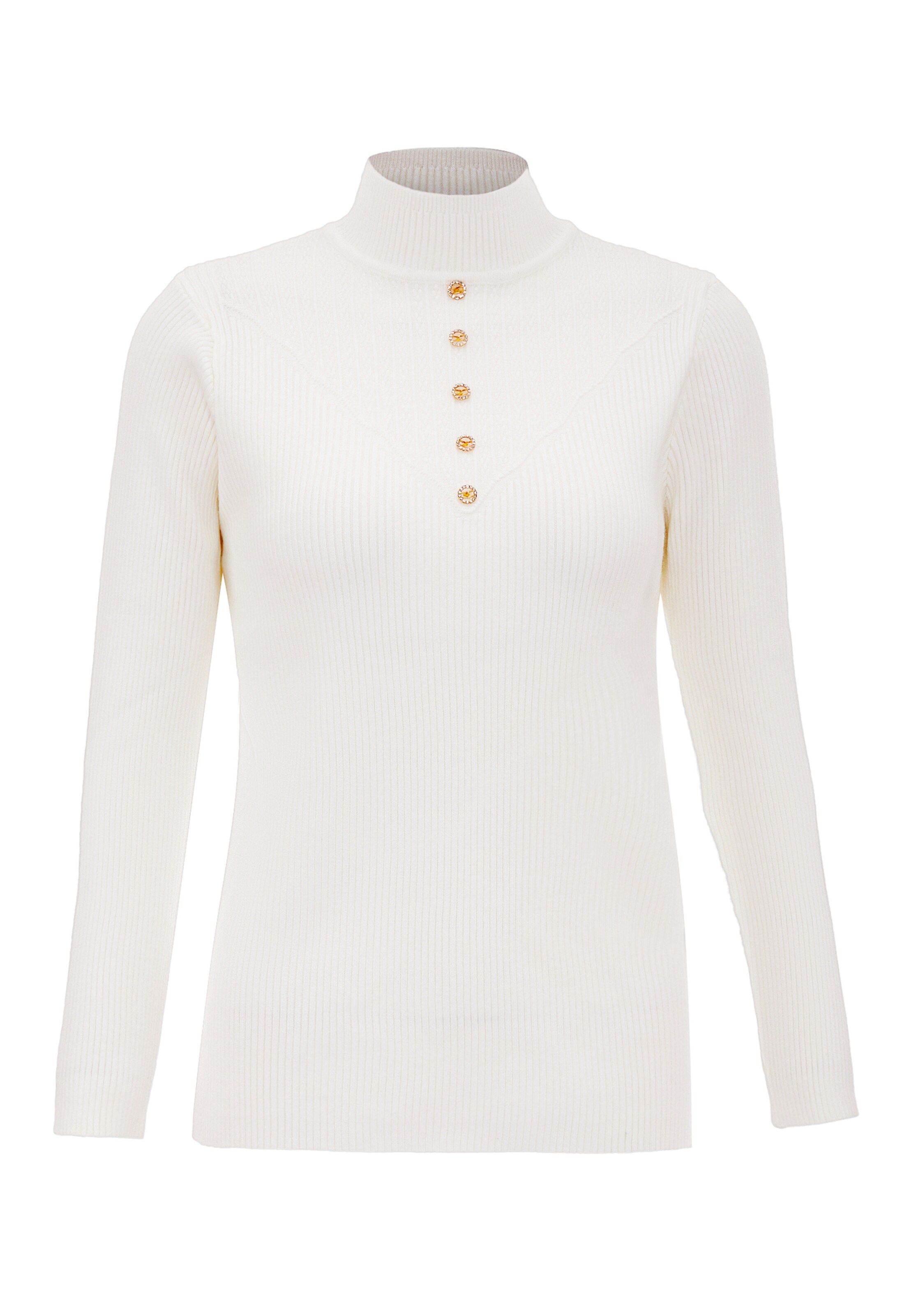 tassia Trui in Wit: voorkant