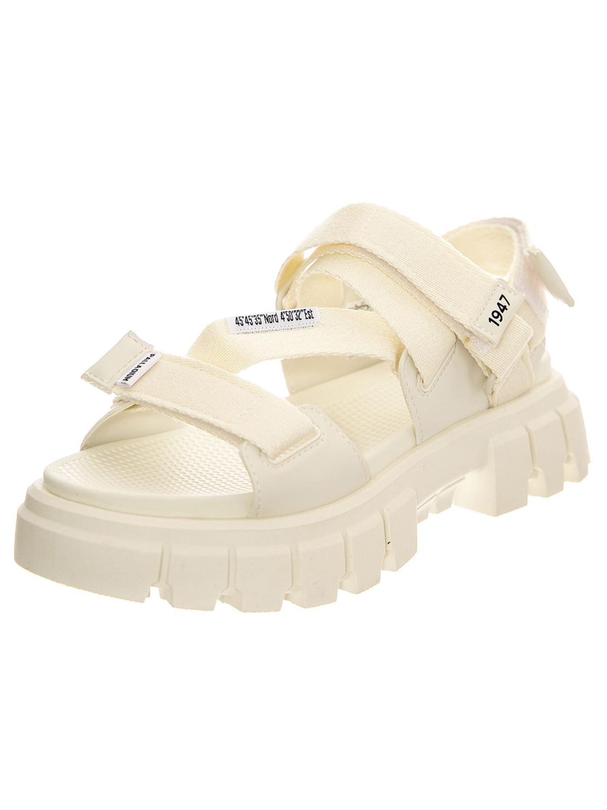 Palladium Sandaler 'Revolt Sandal Mono Star White' i hvid: forside