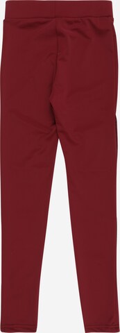 Urban Classics - Skinny Leggings em vermelho