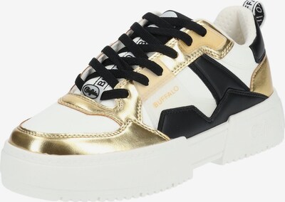 Sneaker bassa BUFFALO di colore oro / nero / bianco, Visualizzazione prodotti