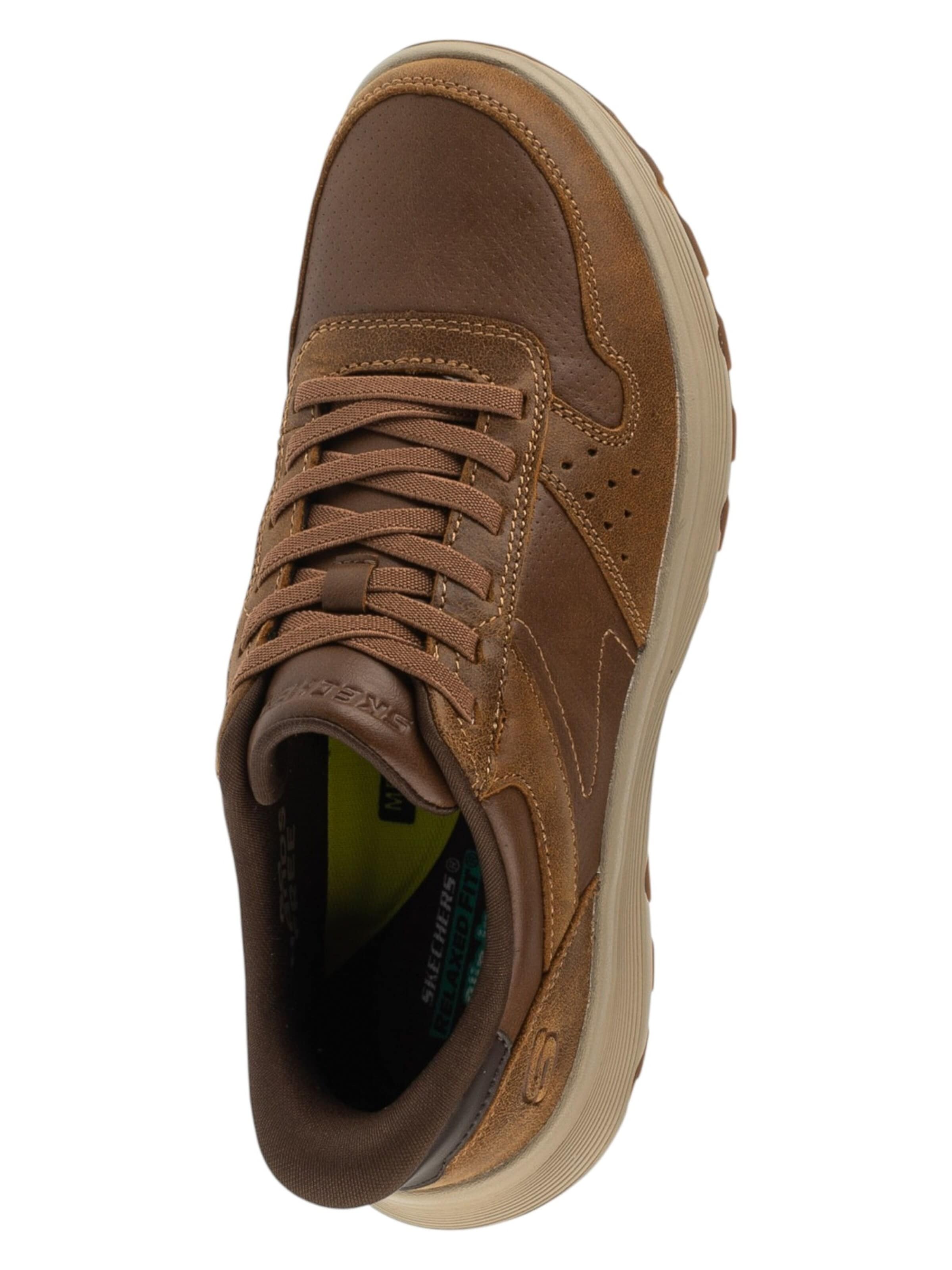 SKECHERS Sportlicher Schnürschuh 'Skechers Slip-Ins: Garza Ultra - Tyrell'‌‌‌‌‌‌‌ in Braun