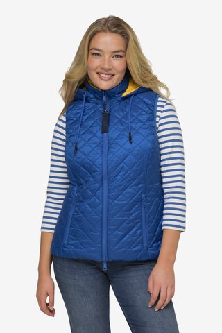 LAURASØN Vest in Blue: front