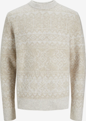 JACK & JONES Pullover in Beige: predná strana